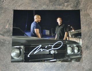 Vin Diesel Signed / Autographed 8x10 Photo Fast & Furious 2