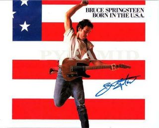 Bruce Springsteen Autographed Signed 8x10 Photo W/certificate Of Authenticity