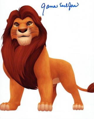 James Earl Jones Signed Autographed 8x10 Photo The Lion King Mufasa Vd