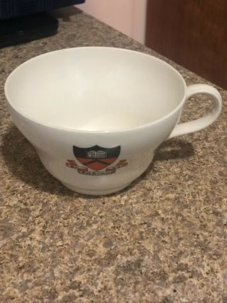 Vintage Wedgwood England Etruria Barlaston Coffee Tea Cup Princeton University