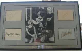 Dick Van Dyke Tv Show Cast Photo With Autographs Van Dyke Moore Amsterdam Marie