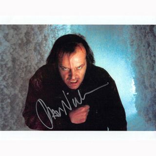 Jack Nicholson - The Shining (60286) - Autographed In Person 8x10 W/