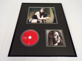 Sara Bareilles Signed Framed 16x20 Amidst The Chaos Cd & Photo Display