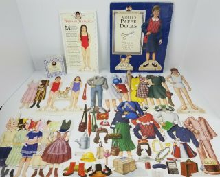 Vintage Pleasant Company American Girls Mollys Paper Dolls,