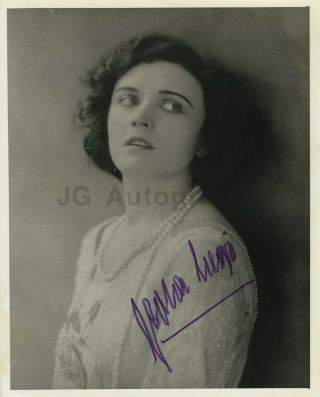 Pola Negri - Silent Era And Hollywood Film Legend - Signed 8x10 Photograph