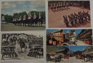 WORLD WIDE 13 OLD POSTCARDS HORSES MOS OF THEM SENT TO ISRAEL 3