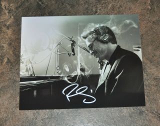 Robert Downey Jr Signed / Autographed 8x10 B&w Piano Photo W/coa