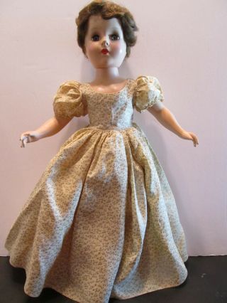 Vintage Madame Alexander Tagged Snow White Dress For 18 " Hp Doll From 1952
