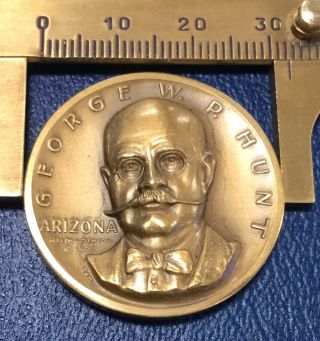 Medallic Art Co.  Statehood Arizona State Seal George W.  P.  Hunt Coin Medal