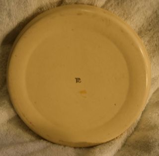 TT - 019 Roseville Pottery Child ' s Five Chicks Cereal Food Bowl Vintage Marked 2