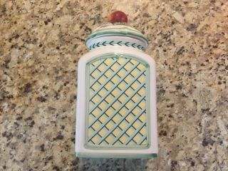 Villeroy & Boch French Garden Charm Large Apple Canister and Lid 2
