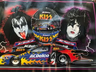 Kiss - Kurt Johnson Poster Autographed By Paul Stanley
