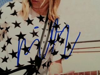 Kim Gordon Signed Sonic Youth Autograph C