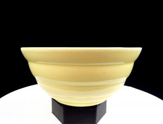 Bauer Pottery 24 Beehive Shape Off White 7 3/8 " Mixing Bowl 1940 