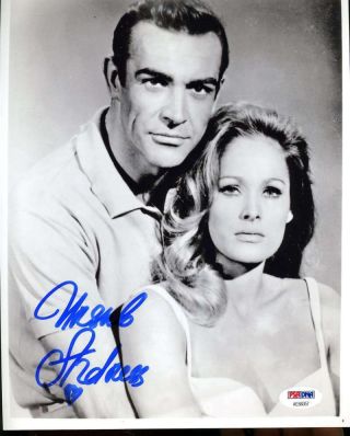 Ursula Andress Psa Dna Hand Signed 8x10 Photo Autographed