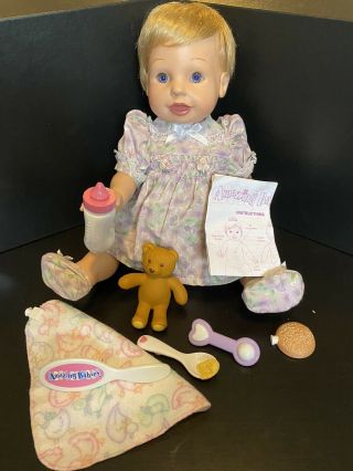 Baby 2000 Playmates With Accessories And Instructions