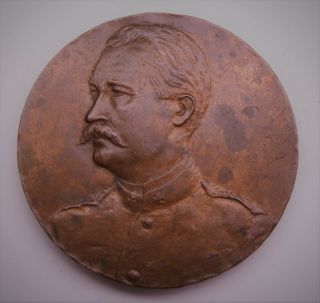 Antique Vintage 2” Bronze Coin 1905 Nicholas Senn Master Surgeon Medal Ama