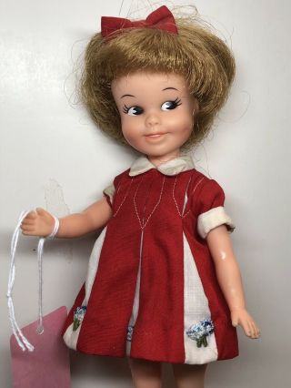 8” Vintage Ideal Penny Brite Dress 1963 Strawberry Blonde Bob M5