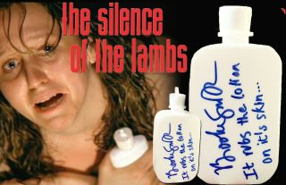 Brooke Smith Autographed Lotion Bottle The Silence Of The Lambs Movie Racc Ts