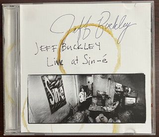 Jeff Buckley Live At Sin - E Cd Signed Autographed