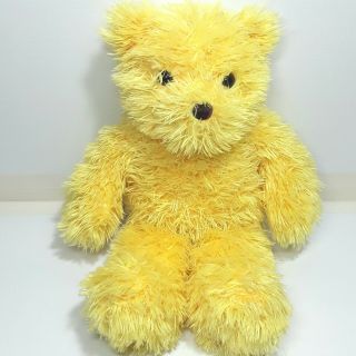 Peter Alexander Teddy Bear Plush Soft Cuddly Yellow