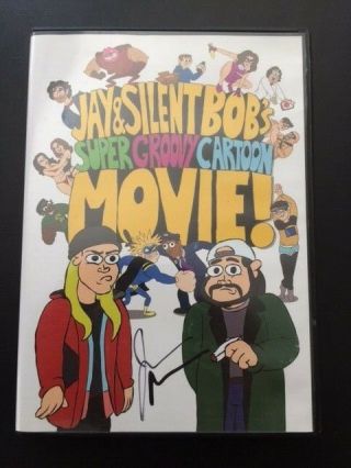 Kevin Smith,  Jason Mewes Signed Jay & Silent Bob Groovy Dvd