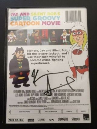 KEVIN SMITH,  JASON MEWES SIGNED JAY & SILENT BOB GROOVY DVD 2