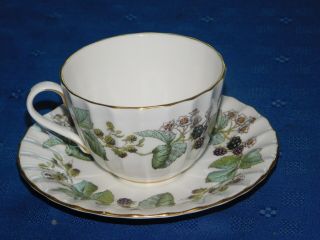 Aynsley Solitaire Cup Saucer & Plate & Royal Worcester Lanesborough Cup & Saucer