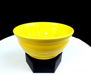 BAUER POTTERY 36 BEEHIVE SHAPE YELLOW 5 1/4 