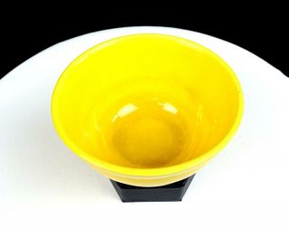BAUER POTTERY 36 BEEHIVE SHAPE YELLOW 5 1/4 