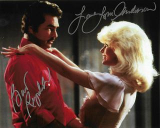Burt Reynolds & Loni Anderson " Stroker Ace " 8 X 10 Signed Photo Holo