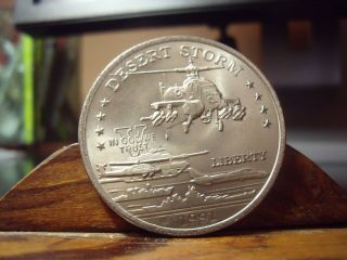 1991 Desert Storm Medal Hutt River Province Five Dollars Queensland