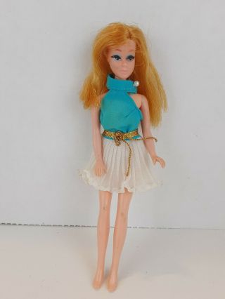1970 Topper Dawn Doll Clone With Topper Dawn Doll Dress