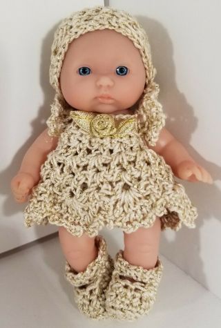 Adorable Berenguer 5 " Inch Baby Doll With Clothes