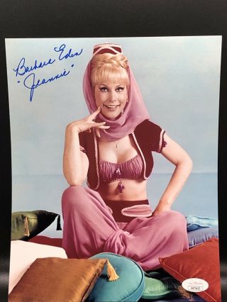 Barbara Eden I Dream Of Jeannie Signed 8x10 Photo Jsa