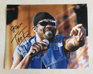 Reggae Music Legend Toots Hibbert Signed Autographed 8x10 Photo