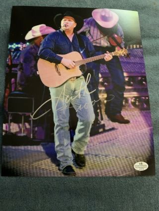 Garth Brooks Hand Signed Autographed Color Photo 8x10 W/coa Country Music Icon