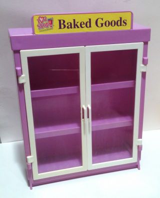 Barbie Doll Size I Love To Shop Baked Goods Store Cabinet Furniture
