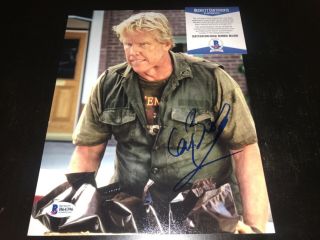 Gary Busey Signed 8x10 Photo Bas Beckett Tommy Boy Autograph