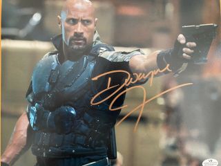 Dwayne " The Rock " Johnson Autograph Signed Wwe Fast & The Furious 8x10 - -