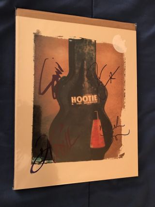 Hootie And The Blowfish Signed Tour Program Four Band Members And