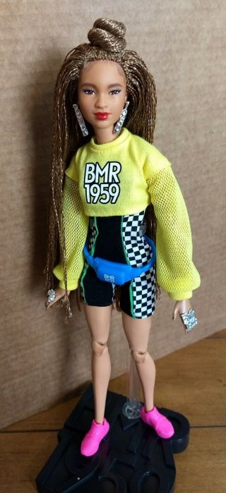 Bmr1959 Aa Barbie Signature Doll Item Ght91 With Fabulous Braids Wow