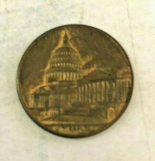 United States Capitol National Capital Medal Coin Token Us