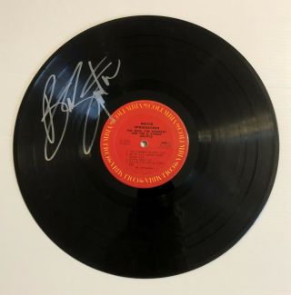 Bruce Springsteen Signed Lp,  " The Wild The Innocent And The E Street Shuffle "