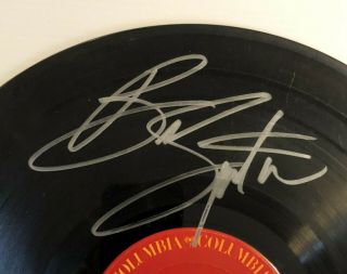 Bruce Springsteen Signed LP,  