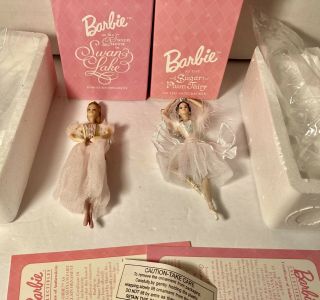 Barbie Sugar Plum Fairy,  Swan Lake Ballerina Avon Ornament Christmas W Box