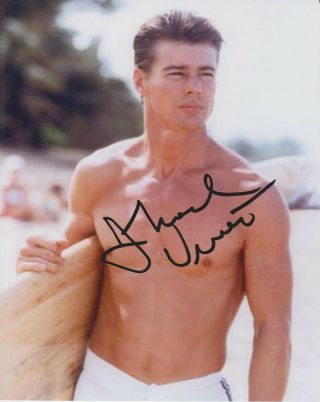 Jan - Michael Vincent Signed 8x10 Photo - Big Wednesday Shirtless Sexy