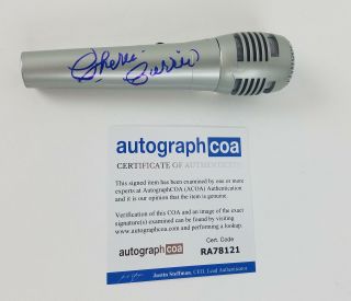 Cherie Currie The Runaways Autographed Signed Microphone Acoa