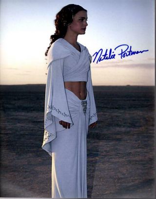 Natalie Portman Star Wars 11x14 Autographed Signed Photo Picture And