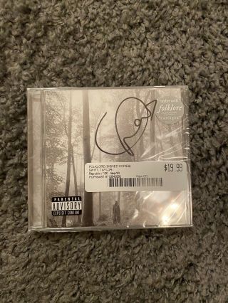 Taylor Swift Folklore Signed Autographed Cd Album 2020 Auto - In Hand ⭐